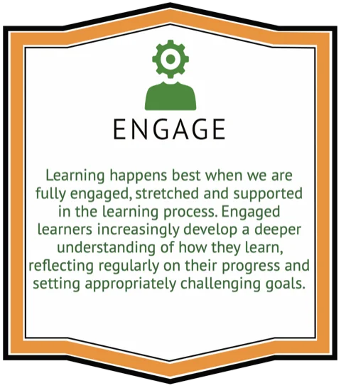 Engage principle card
