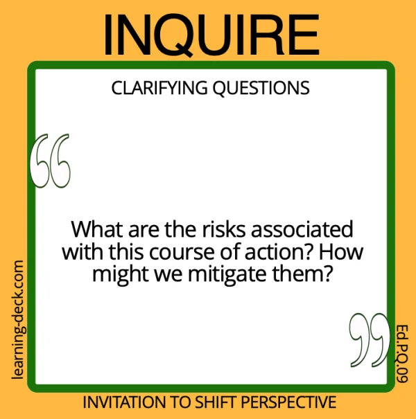 An Inquire card