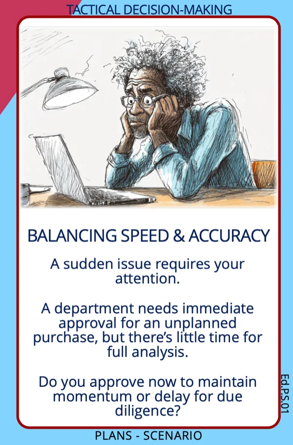 Sample Plans Scenario card