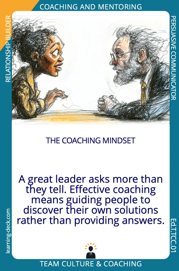 Sample Culture and Coaching card