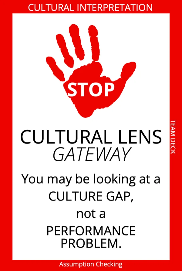 Cultural Interpretation card