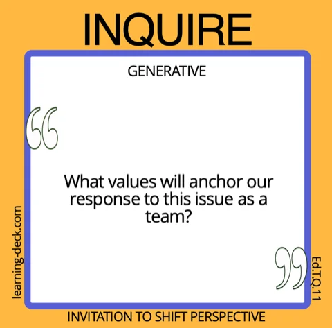 Sample Inquire card
