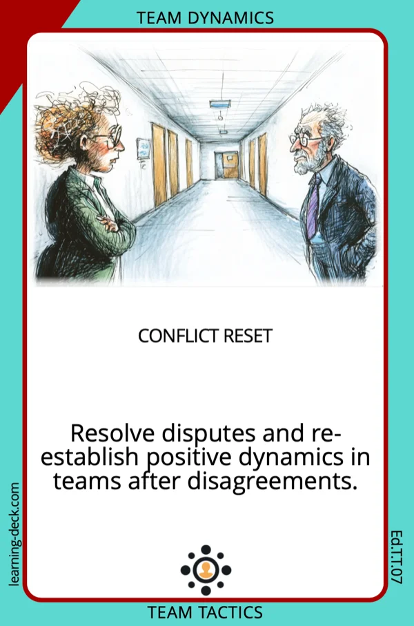 Conflict Reset tactic card