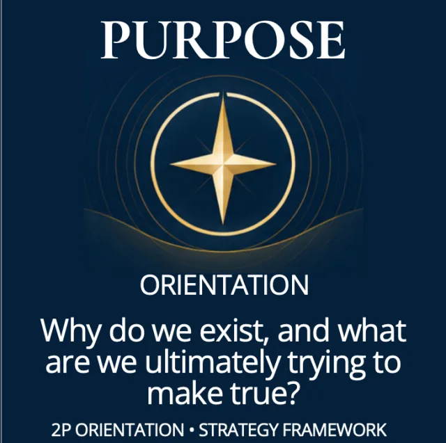 Purpose card